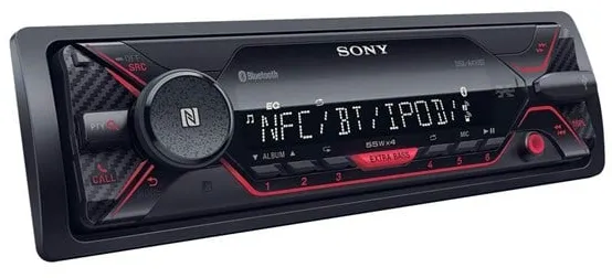 Sony DSX-A410BT - Auto - digitální přijímač - vestavná jednotka - Single-DIN - Autorádio